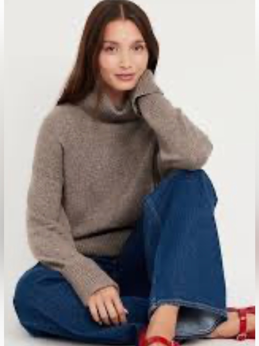 Old Navy Sosoft turtleneck tunic sweater size medium.